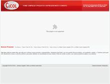 Tablet Screenshot of cicol.com.br